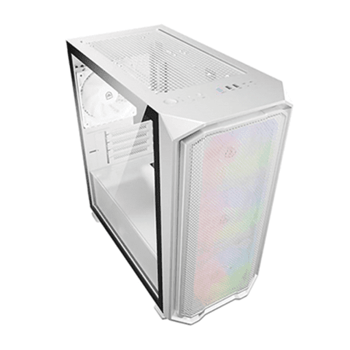 INVASION H1 Black White MATX Casing