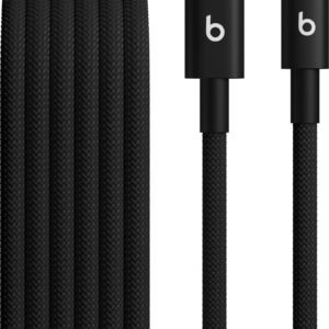 Beats - 5' USB-C to Lightning Woven Cable - Bolt Black