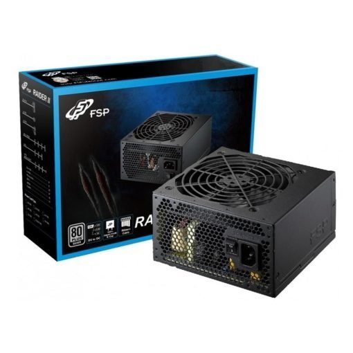 FSP RAIDER II Series 80 Plus Silver Non Modular Power Supply Unit 550W 650W 750W PSU
